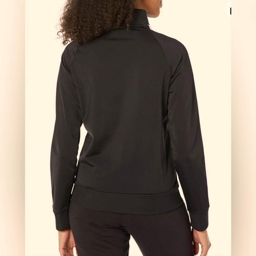 ADIDAS Iconic Women’s Track Jacket with three Iconic stripes on sleeve🔥🔥🔥 - Picture 2 of 13